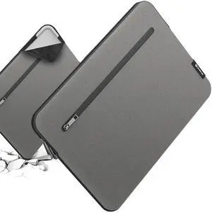 Smatree SlimPro Laptop Sleeve for 15.6 inch MSI Delta 15 A5EFK, for MSI Workstation WS66 11U/10T, for 15.6 inch Creator 15 A10/A11, Case with Swift-Access Accessory Pocket, Light Grey (S619LG)