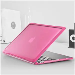 BYCeKe Ultimate Matte Protection Case for MacBook Pro 13 inch M2 M1 2024-2016 A2338 A2251 A2289 A2159 A1989 A1708 A1706,Matte Soft Anti-Craking Durable Shockproof Case&Keyboard Cover,Rose
