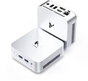 MegaPC Mini PC 16GB DDR4 512G SSD Twin Lake N150 Windows 11, 4K Dual display HDMI+DP+2xUSB 3.2+2xUSB 2.0+WiFi,BT, Small PC Desktop for Business Home Office Mini PC-D01