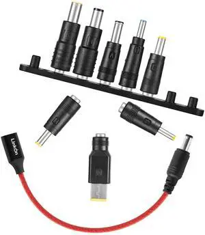 LinkOn PD to DC Adapter 100W USB-C Female to DC Male Plug for Legacy Laptops 19V to 21V Using PD3.0 20V Charger Compatible with HP Lenovo Dell MSI IBM Acer ASUS Sony Compaq Fujitsu