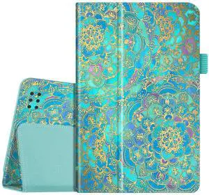 Fintie Folio Case for Kindle Fire 1st Generation - Slim Fit Stand Leather Cover for Amazon Kindle Fire 7" Tablet (2011 Release, no Rear Camera), Shades of Blue