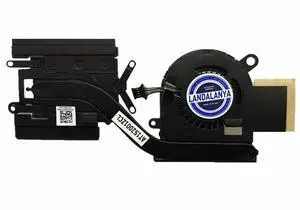 Landalanya Replacement New CPU Cooling Fan with Heatsink for DELL Latitude E5289 5289 7389 Series Laptop ND55C19-16G02 R2X0G 0R2X0G EG50040S1-C880-S9A DC5V Fan