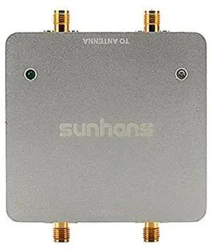 Sunhans Dual Antenna WiFi Signal Booster 1000mW 2.4 GHz 2T2R / 300Mbps WiFi Signal Amplifier Repeater Extender SH24Gi1000-D2 for Routers, IP Camera, UAV, IP Cameras, RC Equipment