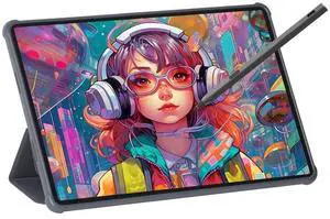 Viewedge Standalone Drawing Tablet No Computer Needed, Portable 11 Inch 90Hz Refresh Rate Anti-Glare Screen, Tilt-Alignment Pen Android 14 6GB RAM 128GB ROM 1TB Expand, 8000mAh Battery