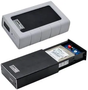 CineRAID USB 3.1 Gen 2 Dual-Bay RAID Enclosure for 2.5" SATA SSD/HDD, for RAID 0/1/JBOD/Normal, Shock Protector - Support USAP (10 GB/s)