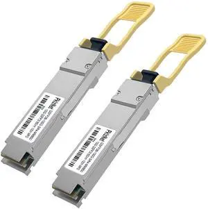 2Pcs 100G QSFP28 SR4 MPO Multi-Mode Transceiver Module, MM850nm OM4 100m DDM for Data Center Switch, Router, Firewall, Server etc.
