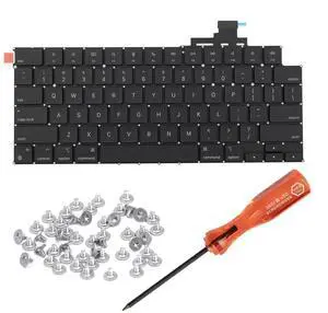 HAWSON US A2681 A3113 A2941 A3114 Keyboard Replacement for MacBook Air M2 M3 M4 Retina 13.6 inch A2681 A3113 A3240, 15 inch A2941 A3114 A3241 2023-2025 Year US Layout (Midnight Blue)