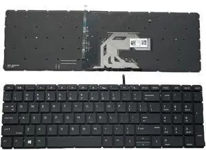 YIJIATech Replacement Keyboard with Screwdriver US Layout for HP ProBook 450 G6 G7 455 G6 G7 455R G6 G7 Black Laptop Keyboard (Backlit)