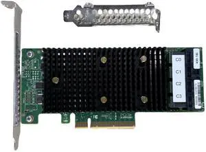 SXTAIGOOD 430-16i LSI SAS3416 9400-16i SATA Tri-Mode HBA Controller 12G IT Mode NAS 16 Port Support NVME HDD