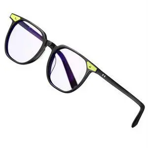 Digital EyeShield Multi Screen Glasses Unisex Computer Gaming Full Spectrum CrystalCore Frames 248-Black