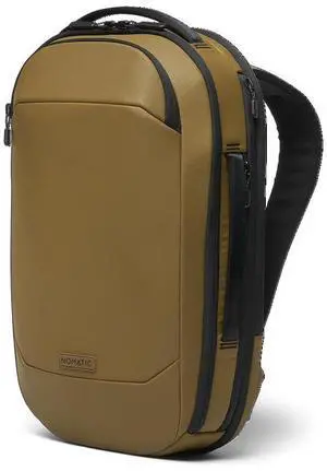 NOMATIC Navigator RS Pack 15L: 15L Premium Backpack w/ 6L Built-In Expansion - Water Resistant Anti Theft Backpack - Laptop Bag - Computer Backpack - Expandable Coyote Backpack
