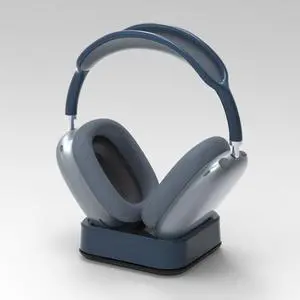MaxDokr Charging Stand for AirPods Max, Desktop Headset Holder, Magnetic Headset Stand, Charging Base for Headphones, Designed for AirPods Max (Blue)