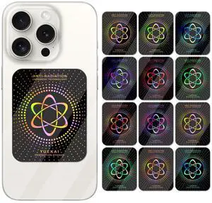 Protection Stickers for Cell Phone, Suitable for All Smartphones/All Electronic Products/Tablet/Laptop/Computer, Suitable for Anyone, 2.4 x 2.0 x 0.016 inches - (12 Pack)