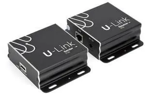 Sewell U-Link Ul10, USB 2.0 Over Single CAT5E/6 Extender, 200 ft, 480 Mbps, 4 Port - V2.0