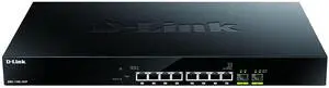 D-Link 8-Port Multi-Gigabit Ethernet Smart Managed PoE Switch with 2 10GbE SFP+ Ports - (DMS-1100-10TP)