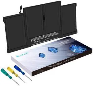 CSEXCEL New Laptop Battery for MacBook Air 13" A1405 A1377 A1496 A1369 (Late 2010 Mid 2011) A1466 (Mid 2012 Mid 2013 Early 2014 Early 2015,2017) [Li-Polymer 55Wh]