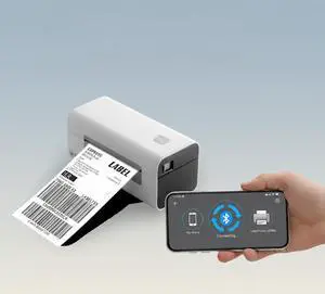 3nStar Direct Thermal Printer for Shipping Labels | 4x6 Product Labels | USB & Bluetooth | Wireless, Compact, Portable | Home & Business | LDT060B