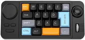 19-Key Mechanical Gaming Keypad, Hot-Swappable Keys, Macro Programmable, RGB Backlit, Type-C Wired, for PC/Mac - Compact Mechanical Numpad (Black)