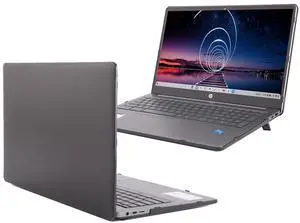 mCover Case ONLY Compatible for 2022~2024 15.6" HP Chromebook 15a-NA0000 / Chromebook Plus 15a-NBxxxx Series Laptop Computers (NOT Fitting Any Other HP Models) - Black