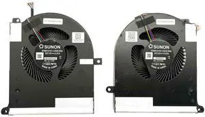 BestParts Cooling Fan for Area-51m R2-Genuine CPU+GPU Cooling Fan Replacement for Dell Alienware Area 51m R2 (RTX2080 Series), P/N: DC28000Q3SL DC28000Q4SL, 0TW5Y8 0TPV77, TW5Y8 TPV77, 12V Fan
