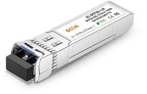 6COMGIGA 25GBASE-LR Compatible for Cisco SFP-25G-LR-S SFP28 1310nm 10km DOM LC SMF Optical Transceiver Module
