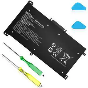 COWOOGMZ BK03XL Battery Replacement for HP Pavilion X360 14m-ba011dx 14m-ba013dx 14m-ba015dx 14m-ba114dx 14-ba253cl 14-ba125cl 14-ba002ne 14-ba009la 916366-421 916811-855 916812-855 HSTNN-LB7S UB7G