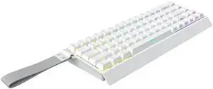 IROK Mer68 LITE Wired 68 Keys, Magnetic Switch Mechanical Keyboard, 8KHZ Polling Rate/Latency As 0.125MS/64KHZ All Keys Scan Rate/ARGB, Hot Swappable Gaming Keyboard(White)