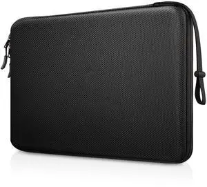 Fintie 13-14 inch Hard Laptop Sleeve Case for MacBook Air 13-in. M4 /A3240 2025, M3/A3113, M2/M1, MacBook Pro 14-in M4 A2918 /M3/M2/M1, iPad 12.9-13in Shockproof EVA Carrying Bag, Black