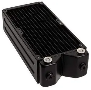 RAIJINTEK CALORE C240D, 240mm Water Cooling Copper Brass Radiator, 65mm Thickness, G1/4" Threads, Triple-Row 14-Set Flat Tube(0R400055)