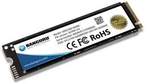 Kanguru Defender SED300 M.2 NVMe  2TB Internal Self Encrypting Solid State Drive  FIPS 140-2 Certified