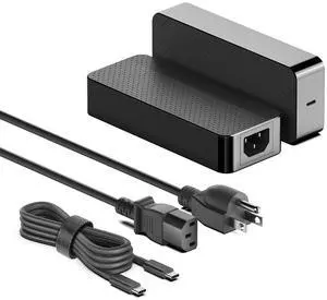 HKY 240W USB C Power Adapter 48V 5A /36V 5A GaN PD3.1 Power Supply with Detachable USB C Cable for Gaming Laptops AI PC Power Tools Robots Loud Speaker Battery Packs Amplier and All USB TYPE C Devices