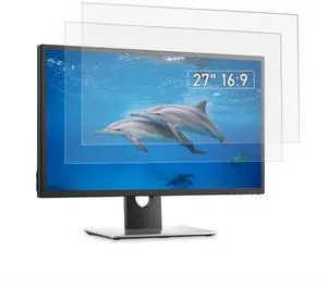 YINOVEEN 2 Pack 27 Inch Anti Glare Desktop Monitor Screen Protector for Universal Diagonal 27" with Aspect Ratio 16:9 Standard/Curved Monitor &Touchscreen,Eye Protection & Anti Scratch Filter
