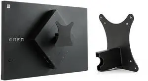 Monitor Arm/Mount VESA Bracket Adapter Compatible with HP Omen Gaming Monitor (25i) - VESA 75x75mm 100 * 100mm 75 * 75mm Black