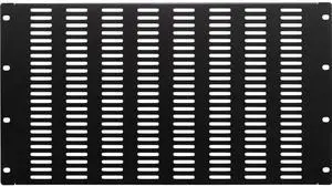 NavePoint 6U Blank Rack Mount Panel IT Server Network Spacer Slotted Venting