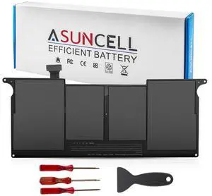 ASUNCELL A1465 A1406 Battery for MacBook Air 11 Inch Early 2015, Early 2014, Mid 2013, Mid 2012, Mid 2011 Model A1370 A1495 Capacity 7.6V 39W 5100mAh