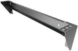 Mofangtech 2 Pack of 1U Folding 19 Inches Cold Rolled Steel Wall Mountable Simple Vertical Rack and Networking Euipment Rack Including Hardware for Assembly (2)