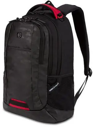 SwissGear Cecil 5505 Laptop Backpack, Camo Noir, 18-Inch