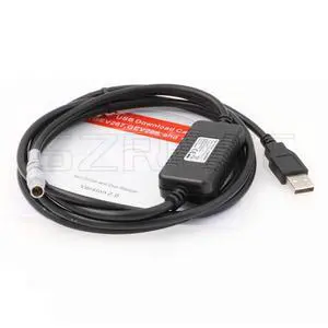 SZRMCC Lei-ca Total Station TPS1200 Series Viva DNA USB to 0B 5 Pin Data Cable GEV189 734700 (Original GEV189)