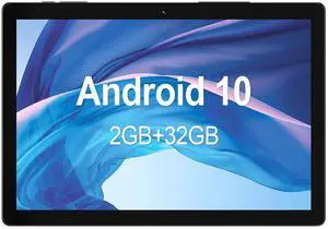 SAIWAN Android Tablet 10 inch,32GB ROM, 2GB RAM, 512GB Expandable,Quad-Core Processor,6000mAh Battery,Screen,Dual Camera,1280 * 800 HD IPS, WiFi, 2MP + 8MP Dual Camera,Bluetooth