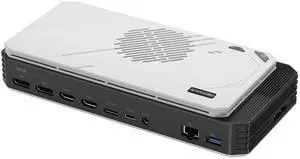 BOSGAME External GPU Docking Station, eGPU Enclosure with AMD Radeon 7600M GPU Graphics Card, HDMI2.1, DisplayPort2.0, Oculink, USB4, eGPU Dock for Mini PC Laptop Notebook Game Console