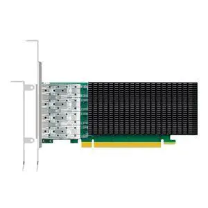 GLOTRENDS ST7342 4-Port 25G SFP28 Ethernet Network Card with Intel E810-CAM1 Controller, PCIE 4.0 X16 Interface, Support Windows 11/10/Windows Server/Linux/RHEL/SLES/Ubuntu/Debian/Freebsd