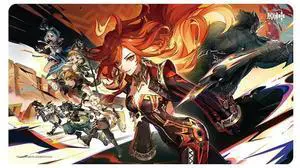 GENSHIN IMPACT Mouse Pad - Flowers Resplendent on The Sun-Scorched Sojourn