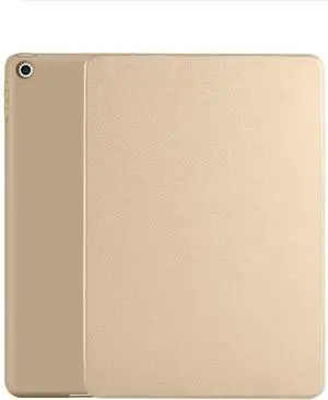 DuraSafe Cases for iPad Air 3 2019 PRO 10.5 Inch 2017 Air 3rd Gen A1701 A2152 A2123 MQF12LL/A MQEY2LL/A MQF22LL/A MQF02LL/A Trifold Soft Silicone Shock Proof Magnetic Flip Case - Gold