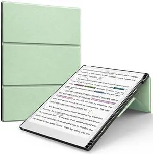 TiMOVO Stand Case for Remarkable Paper Pro 11.8 Inch 2024, Multi Angle Foldable Folio Cover with Pen Holder for Remarkable Paper Pro Color Tablet, Support Auto Wake/Sleep, Mint Green