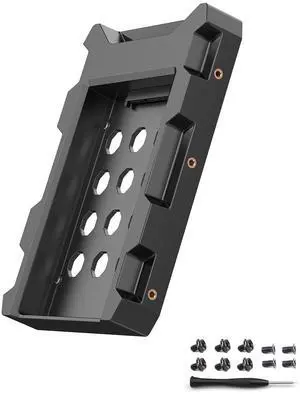 2.5 to 3.5 Inch SSD HDD Mounting Bracket, SATA III Drive Bay Adapter for 7mm 9.5mm 12.5mm Hard Drives 5 Packs