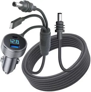 3-in-1 Starlink Mini Power Cable, USB C/Car Charger/DC to DC Replacement Cable for Starlink Mini, Cigarette Lighter Adapter 12V-48V with Digital Display 3-in-1 Starlink Mini Power Cable, USB C/Car Charger/DC to DC Replacement Cable for Starlink Mini, Cigarette Lighter Adapter 12V-48V with Digital Display