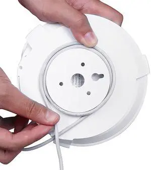 Wall Mount for TP Link Deco M9 Plus Whole Home Mesh System Sturdy Bracket Holder Space Saving TP Link Router Holder Plug in Without Messy Wires or Screws Hanging (3pcs)