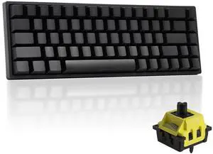 MONSGEEK FUN68 Rapid Trigger Gaming Keyboard 8k SP HE Tri-Mode 65% Black Keyboard, Flash Magnetic Switch