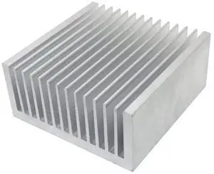 Large Aluminum Heatsink 100 x 99 x 45mm / 3.93 x 3.90 x 1.77inch Heat Sinks Cooler Cooling Radiator for LED LCD CHIP Electronic Amplifier Transistor Heat Dissipation