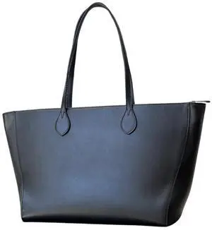 Shush Bordeaux Tote  Spacious Leather Work Bag for Women, Fits 16 Laptop, Everyday Organizer Purse with Multiple Pockets & Shoulder Strap